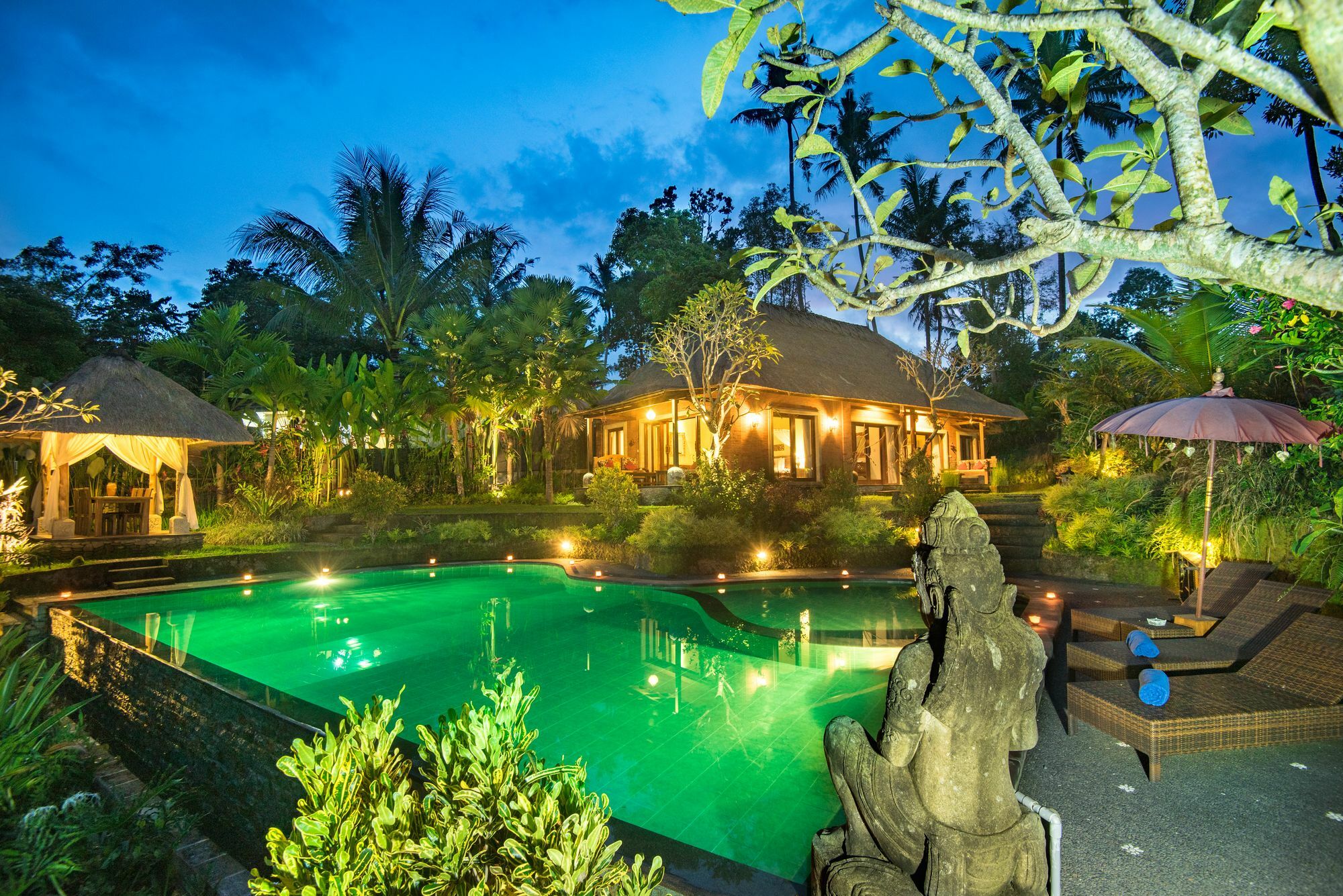 Bunut Garden Luxury Private Villa Ubud Exterior foto